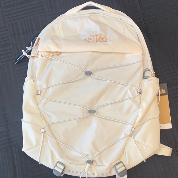 The North Face Handbags - The North Face Cream Backpack